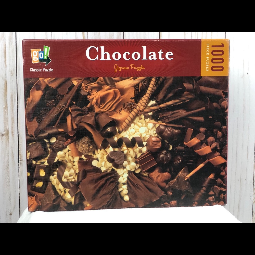 Go! CHOCOLATE 1000pc Puzzle 20” x 29.5”